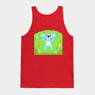 Koala Relaxing Funny Tank Top